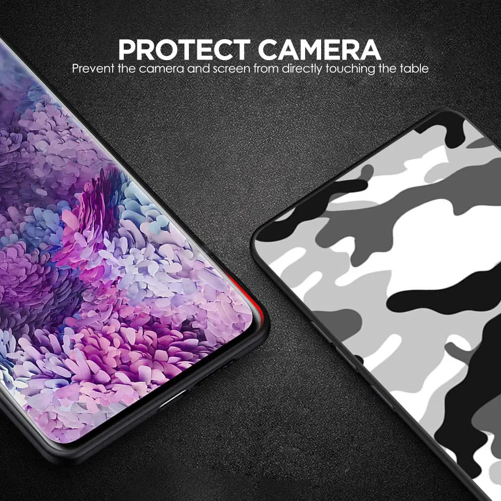 Funda militar de camuflaje para Samsung A51 A71 A21S A12 A15 A25 A31 A41 A52 A32 A23 A33 A53 A73 A03S A05S A13 5G - imagen 3