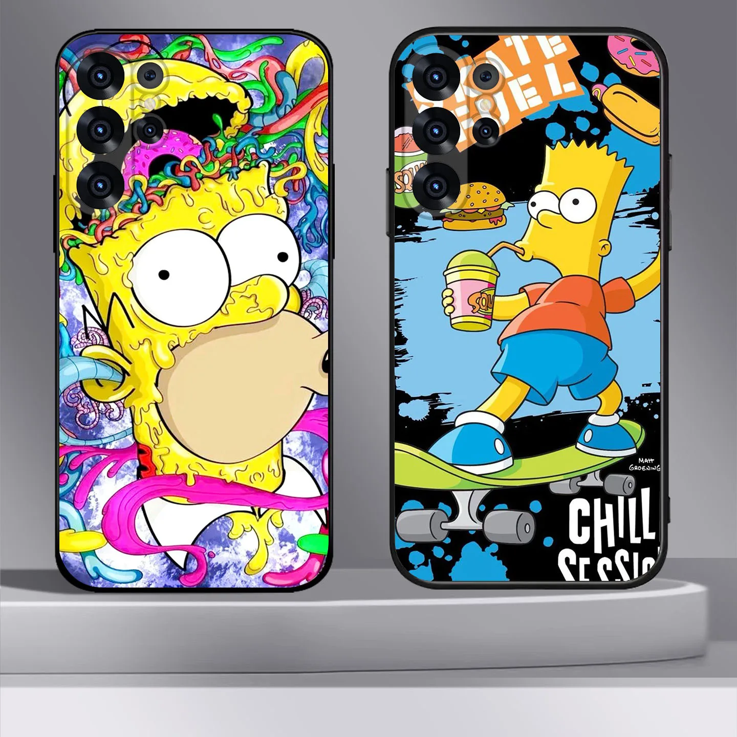 BK-11 divertido Cool SSimpsonS funda blanda para Xiaomi Poco X2 X3 X4 X6 X7 F6 F7 GT NFC Ultra Pro - imagen 5