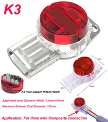Terminales Crimpado RJ45 RJ11 – K1 K2 K3 Ethernet