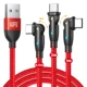 Red type-c cable