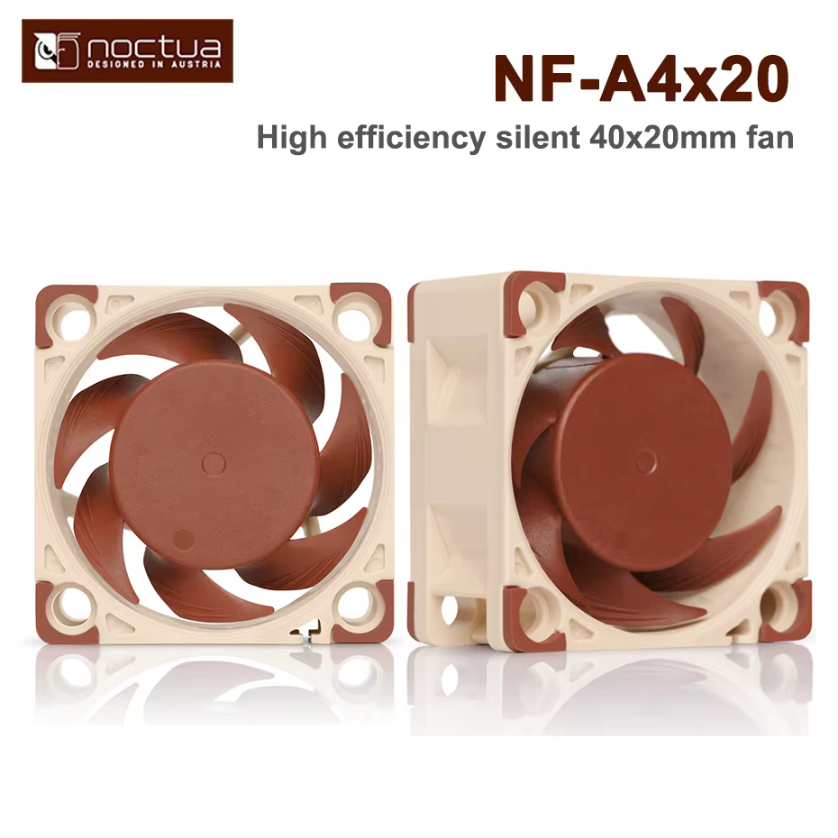 Noctua NF-A4x20 – Ventilador Silencioso 40mm PWM 5V/12V para CPU