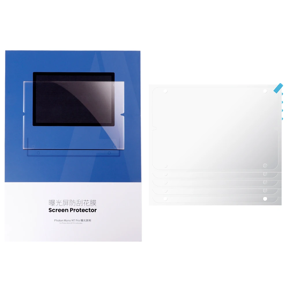 ANYCUBIC Original impresora 3D 5 unids/lote Protector de pantalla para Photon Mono M7 Pro LCD impresora 3D 243*165*13mm - imagen 4