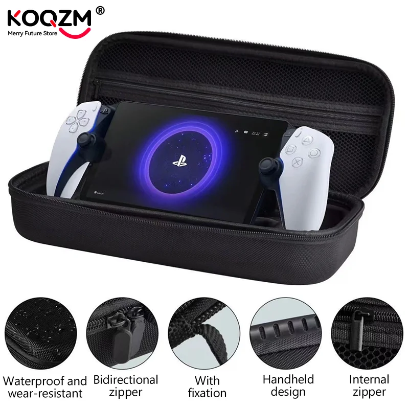 Bolsa de Estuche portátil para PS-Portal, bolsa de almacenamiento de transporte dura EVA a prueba de golpes, accesorios para consola de juegos portátil con Portal PS5 - imagen 2