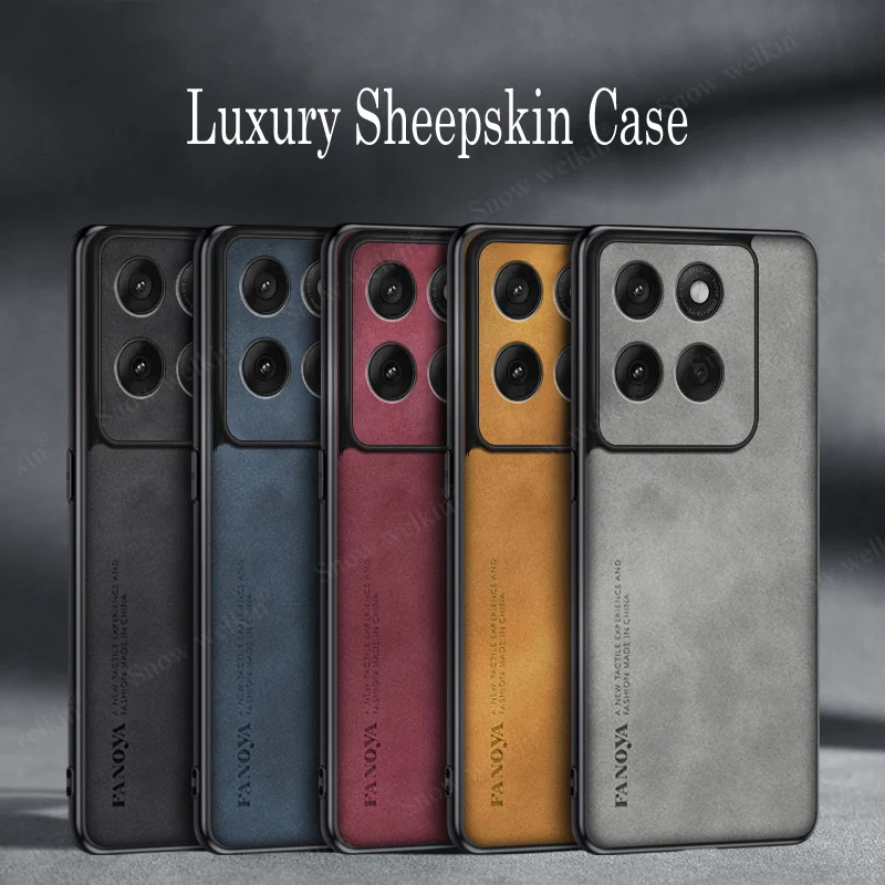 Funda de silicona de lujo de piel de oveja a prueba de golpes para Motorola Edge 70 Edge70 funda de teléfono para Moto Edge 70 Coque - imagen 5