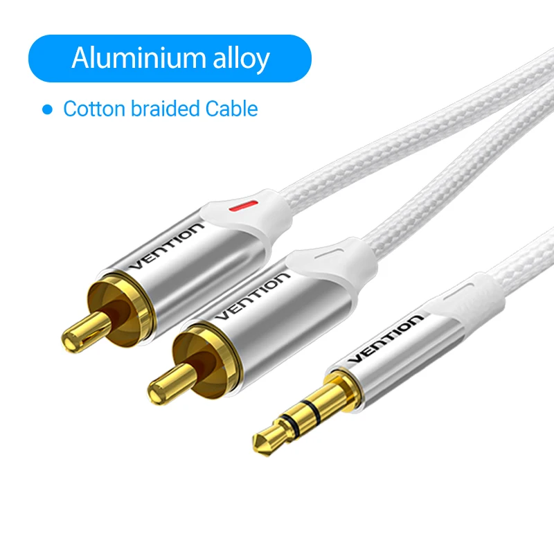 Silver Cotton Cable