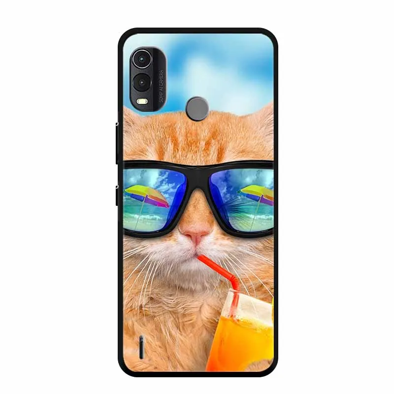 Funda de teléfono de silicona TPU suave a la moda para Nokia G11 Plus, G21, G11, C21 Plus, cubierta trasera, parachoques, Capa NokiaG21 - imagen 4