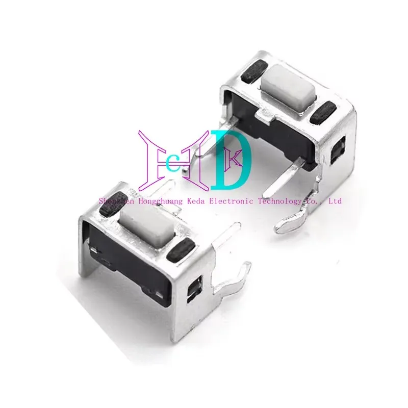 10 Uds interruptor táctil botón de silicona Micro interruptor 3*4*2mm 3x6x4,3mm 2 pines 3x6x2,5mm 4*4*1,5mm SMD 4 pies - imagen 2