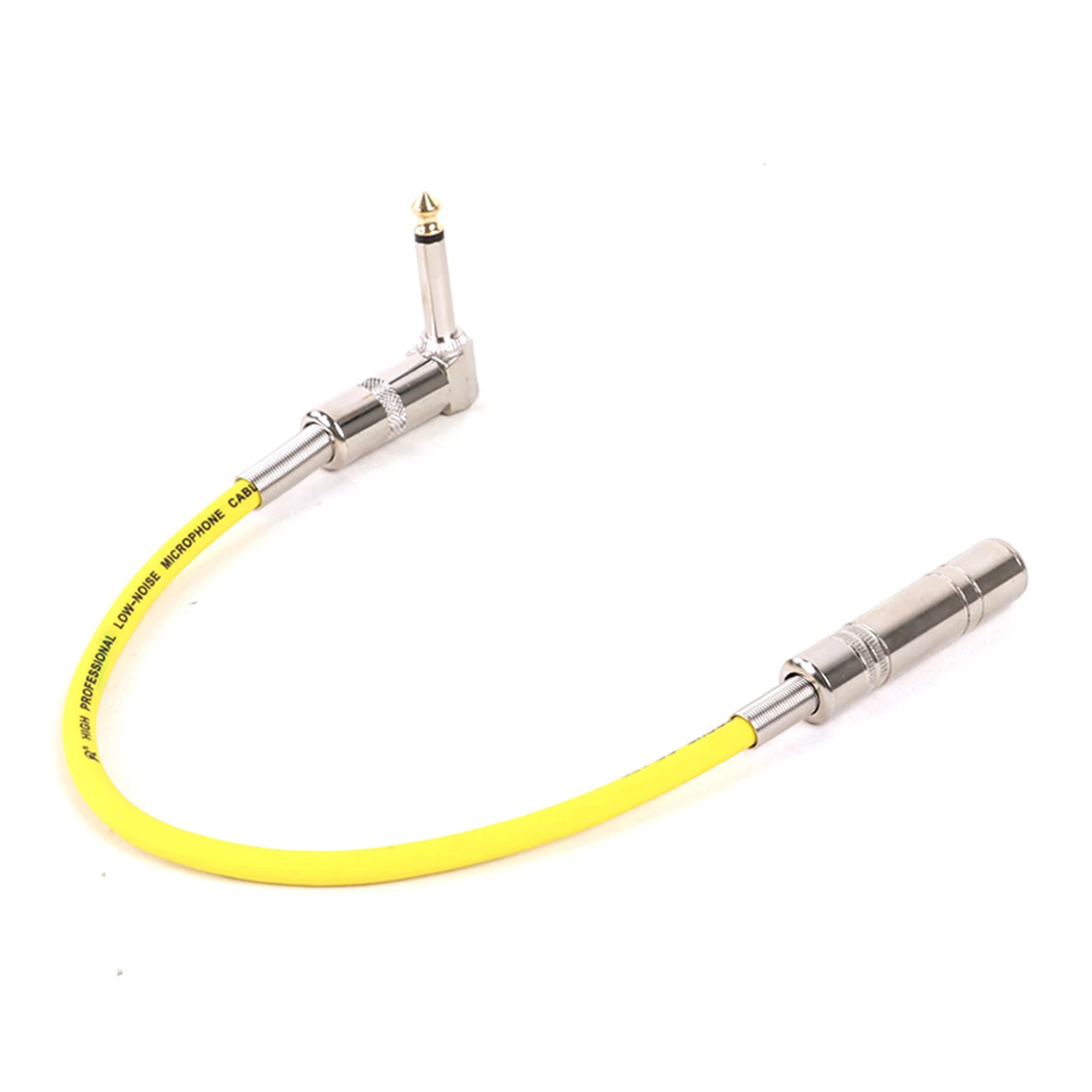 Cable de Audio de ángulo recto, Cable de 0,3 M-15M, codo de 90 grados, macho a hembra, Mono de 6,35mm, extensión Multicolor, 6,35 - imagen 3