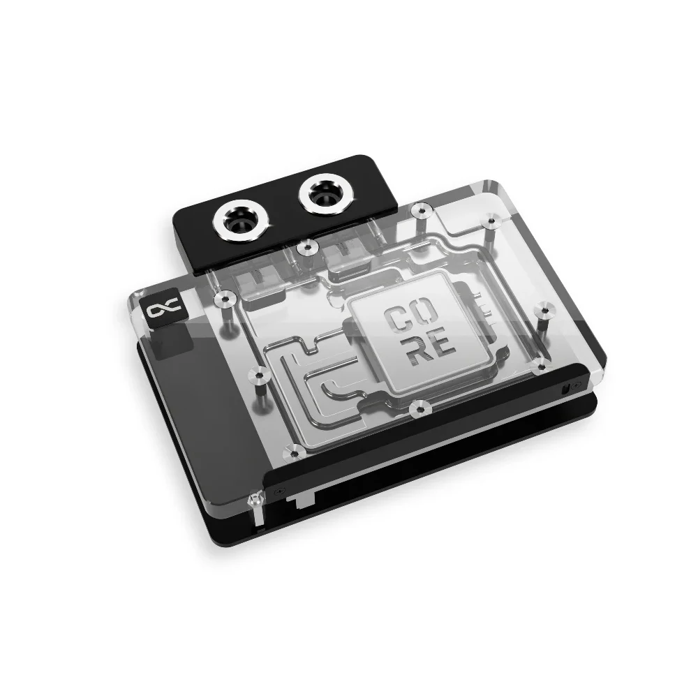 Bloque de agua Alphacool Core para referencia RTX 5070, INNO3D GeForce RTX 5070 TWIN X2, MSI 5070 VENTUS, inspirar con placa posterior - imagen 2