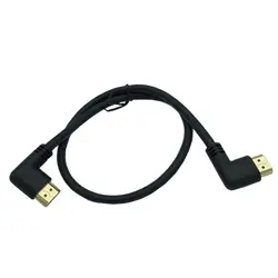 Cable HDMI Macho a Macho 4K 3D – 90 Grados Izquierdo
