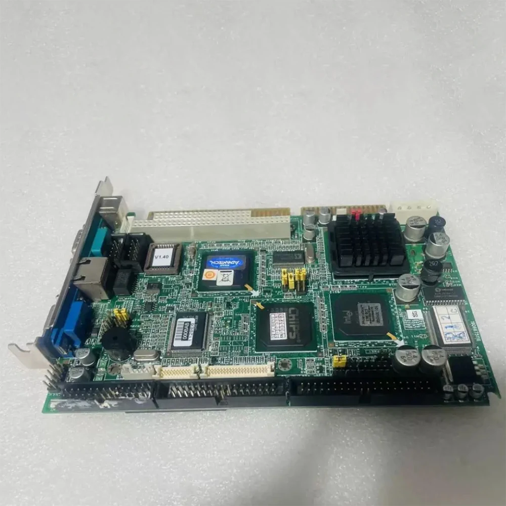 PCA-6751 REV B2 Placa base de control industrial PCA-6751 REV:B202-1 Tarjeta ISA de media longitud - imagen 4