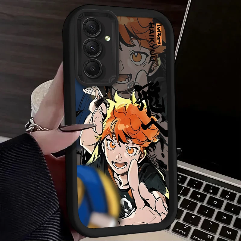 Funda de Anime Haikyuu Shoyo Hinata para Samsung Galaxy A54 A05S A05 A34 A24 A14 A53 A33 A23 A13 A52 A52S A32 A22 A12 A71 A51 A31 - imagen 3