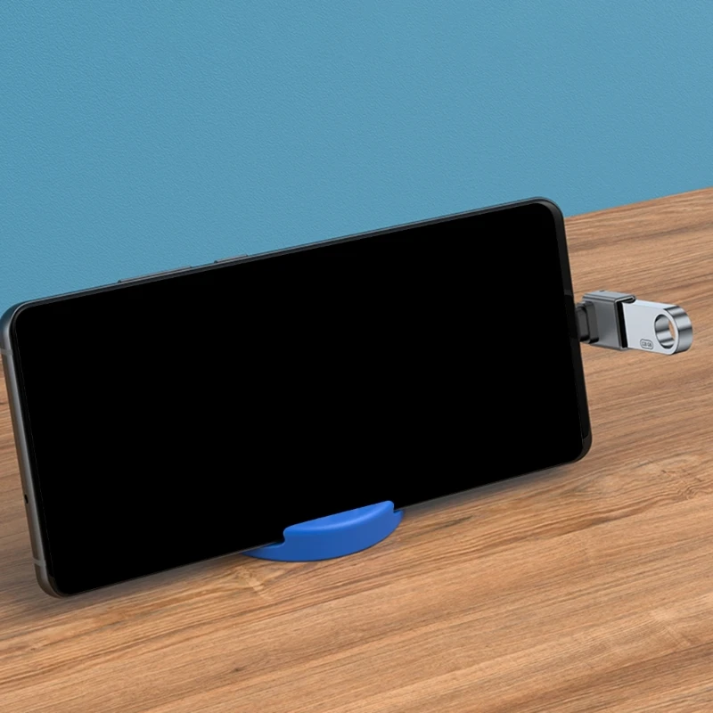 Adaptador USB 3,0 de ángulo recto de 90 grados, conector OTG hembra a tipo C macho, convertidor de extensión para teléfono portátil - imagen 3