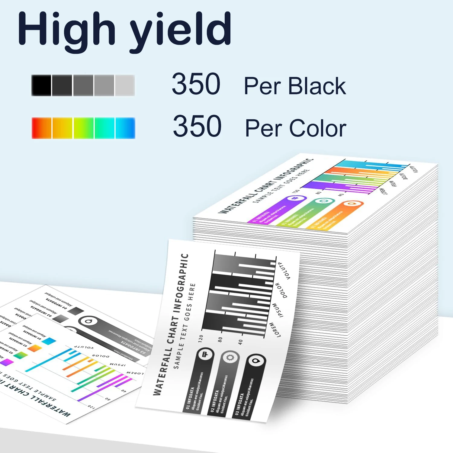 Cartucho de tinta Compatible T1281 T1282 T1283 T1284 para impresora Stylus S22 SX130 SX125 SX235W SX435W SX425W BX305F BX305FW - imagen 4