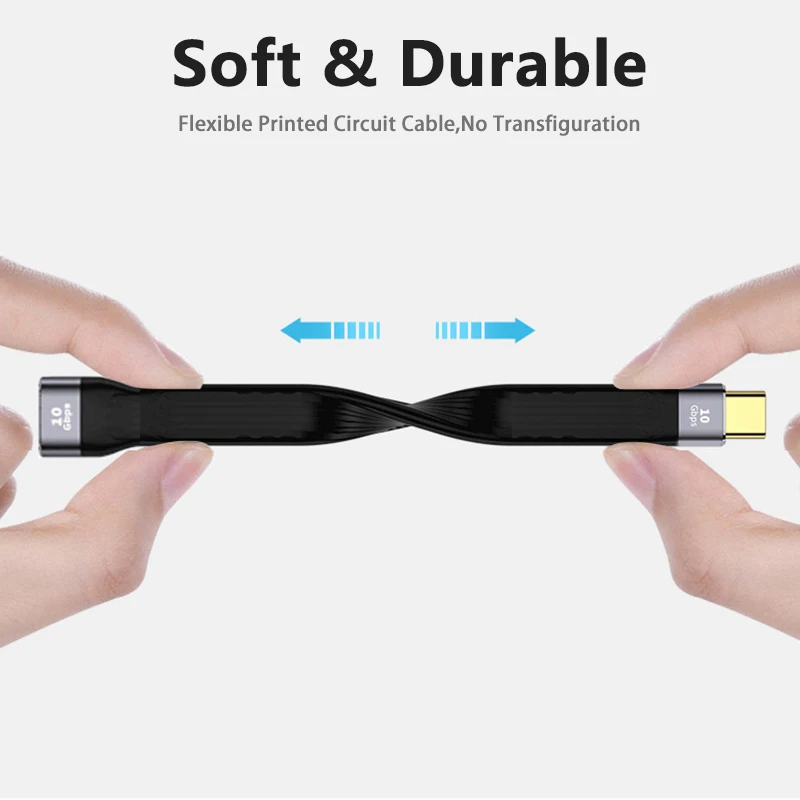 Cable USB-C USB 3.1 Gen2 USB 3.0 A hembra/macho a tipo C macho sincronización cargador rápido Cable de datos 10Gpbs - imagen 4