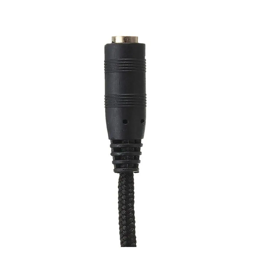 Cable de extensión de Audio de 3,5mm, Conector de auriculares de micrófono estéreo Aux macho a hembra para altavoz de tableta de coche, 1m, 3 pies - imagen 5