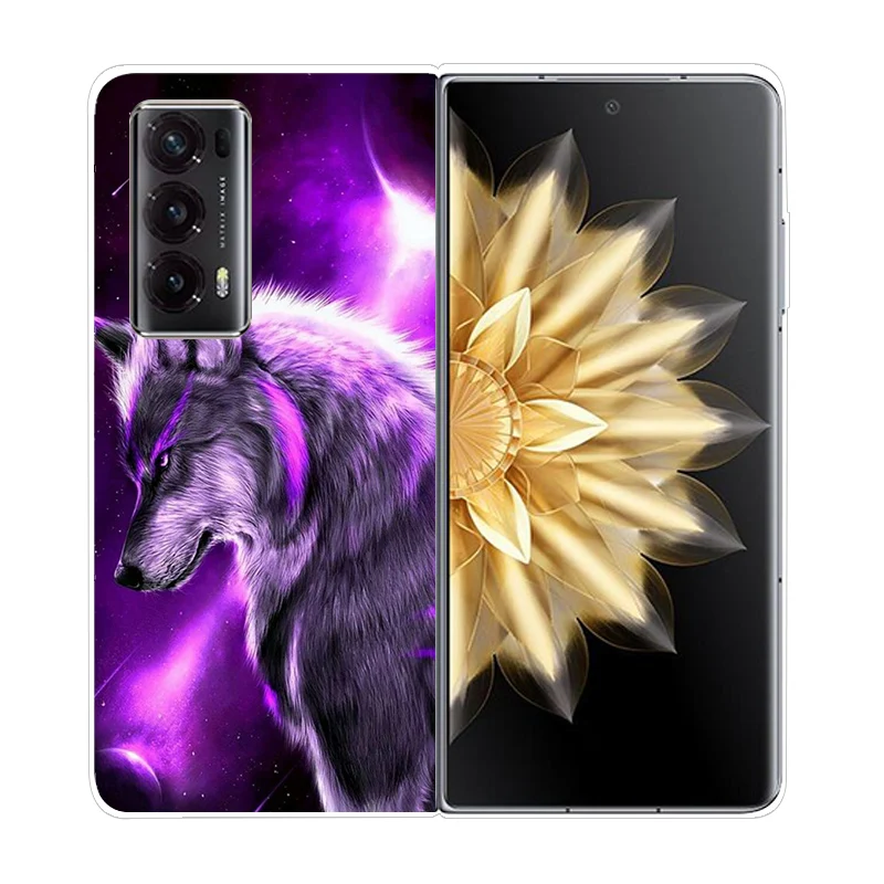 Funda dura de PC para Honor Magic V2 5G, fundas de teléfono plegables a prueba de golpes para Honor Magic VS2 V2 V 2, Funda trasera transparente - imagen 3