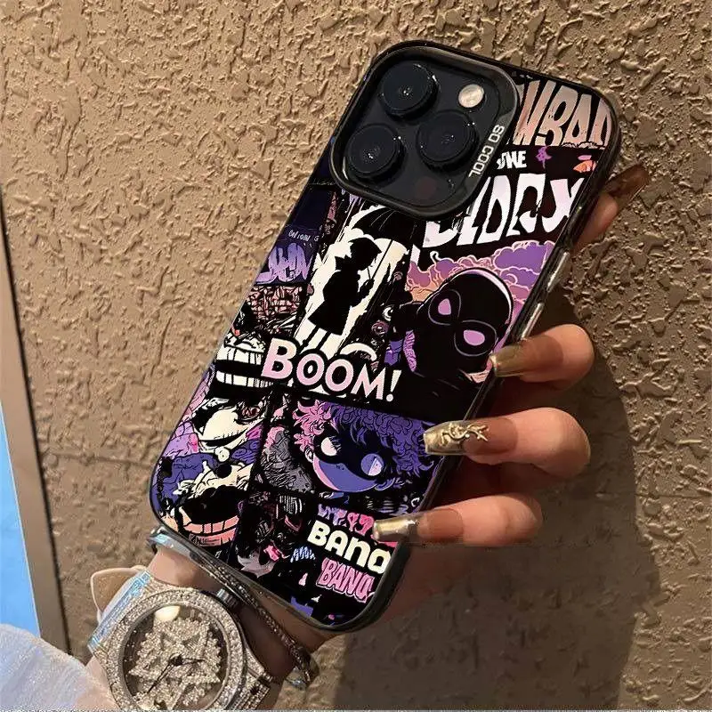 Graffiti Comics Case Cover para OPPO Reno 10 6 7 Pro 5G 5 6 Lite 7 4G A38 A17 A15 A58 A77 A57 A31 A36 A76 A96 A74 A94 A78 A98 5G - imagen 5