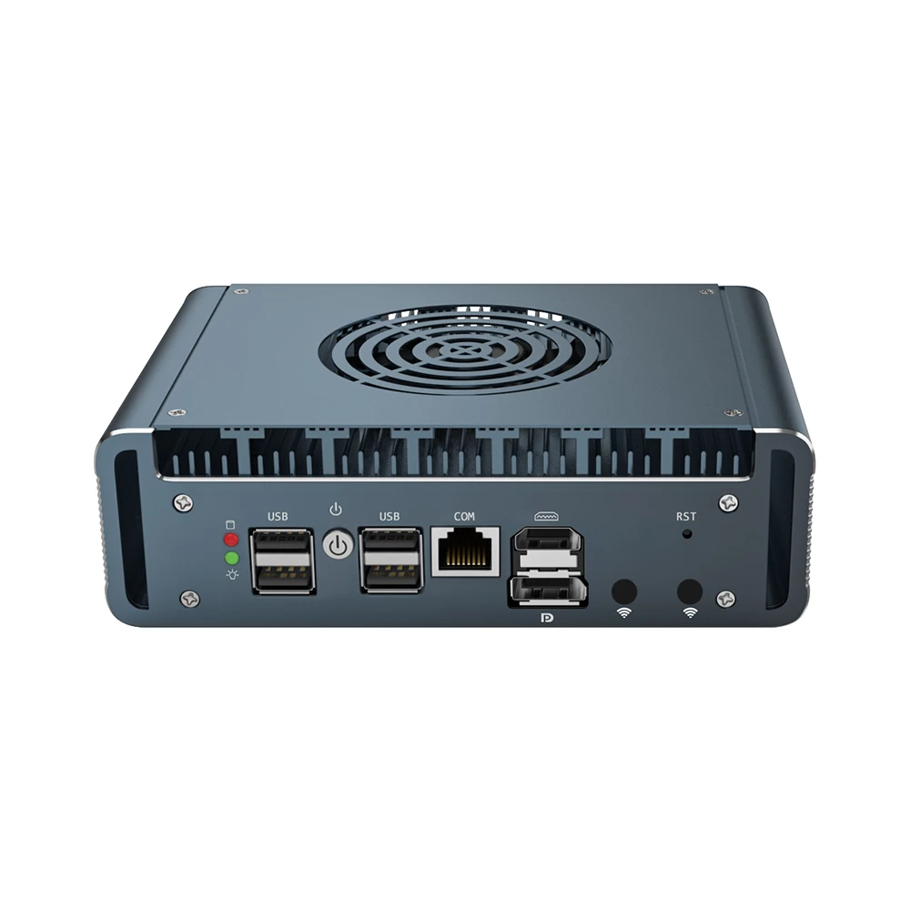 Ventilador Mini PC 6 * i226-V 2,5G LAN intel Alder Lake-N150 13620H 1265U 2 * HDMI pfSense ordenador COM DDR5 cortafuegos enrutador suave Sever PC - imagen 4