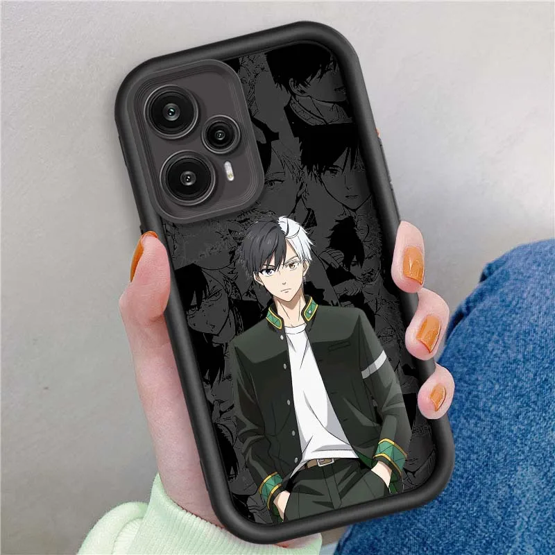 Funda Sakura Haruka para Xiaomi Poco X3 X4 X5 X6 X7 C65 C75 M4 M5 M5S F6 F4 F5 Pro GT NFC caja de teléfono con escalera ocular - imagen 2