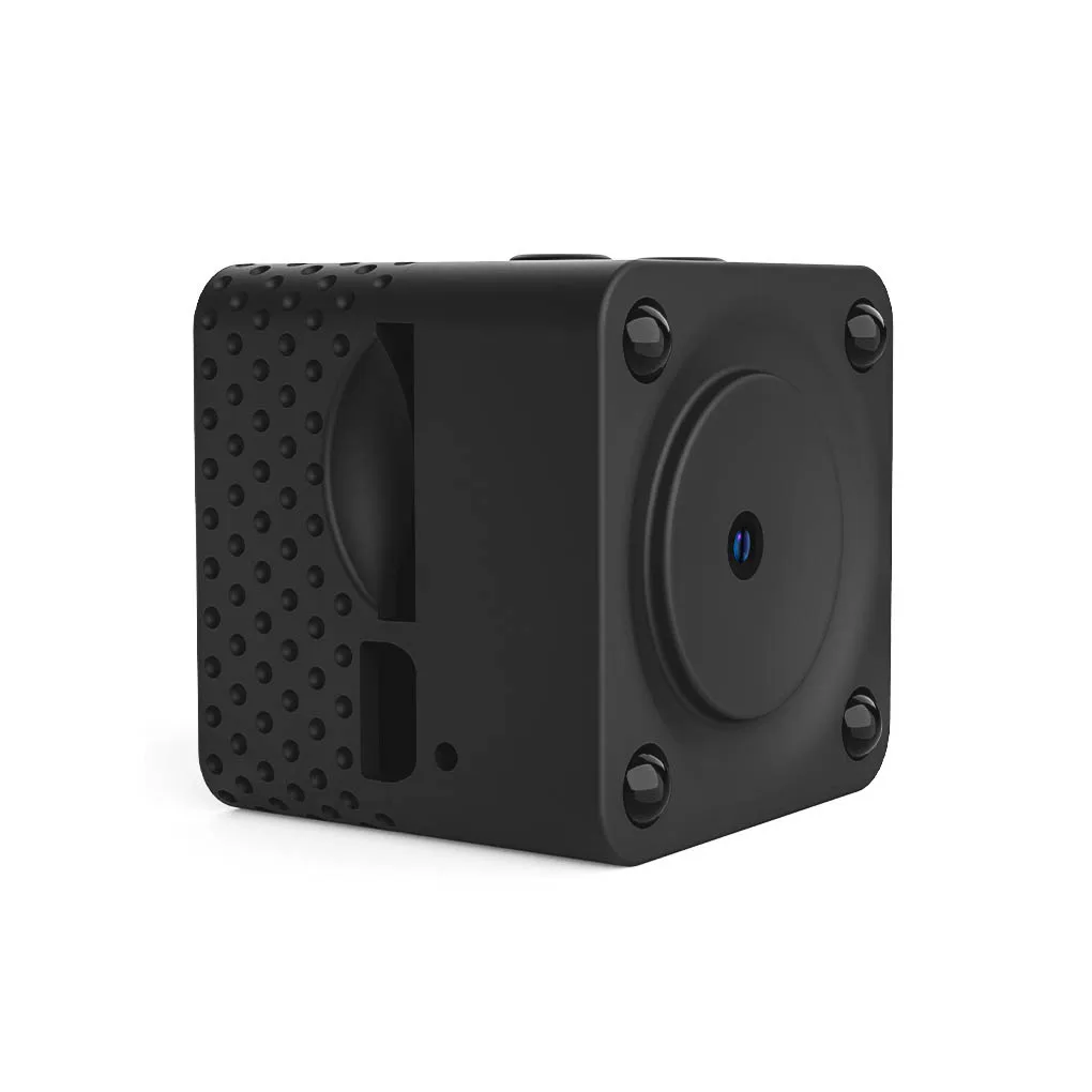 Cámara inalámbrica portátil con WiFi, videocámara con vista nocturna, detección de movimiento de 150 grados, grabación en bucle, Base giratoria gran angular - imagen 2