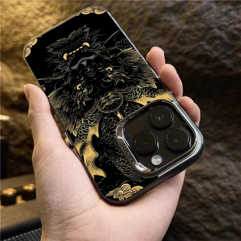 Funda IMD Antigolpes Dragón Totem para iPhone – Parachoques - imagen 2