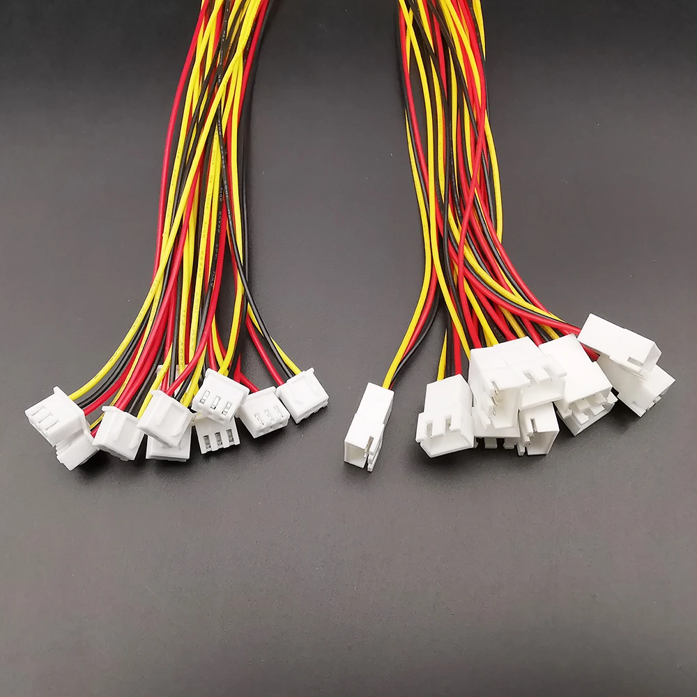 10 pares JST XH 2,54 2,54mm 2P 3P 4P 5P 6Pin conector macho hembra con Cable Cable de carga de batería 10cm 20cm - imagen 2