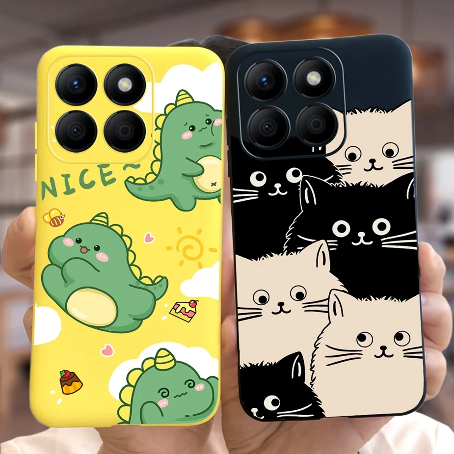 Funda de silicona suave para Honor X8b, carcasa con dibujos de dinosaurios, para LLY-LX1, X8a, X8b, Honor X8a, Honor X8b - imagen 3