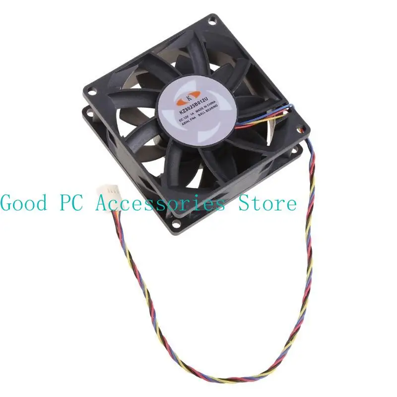 R53C para ventilador computadora sin escobillas 8x8x2.5cm 85.2cf 4 Control velocidad PWM alambre FFB0812E - imagen 5