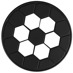 Football 15W Fast Wireless Charger for iPhone Samsung Huawei Xiaomi Redmi Quick Charging Pad Mobile Phone Wireless Charger Pad