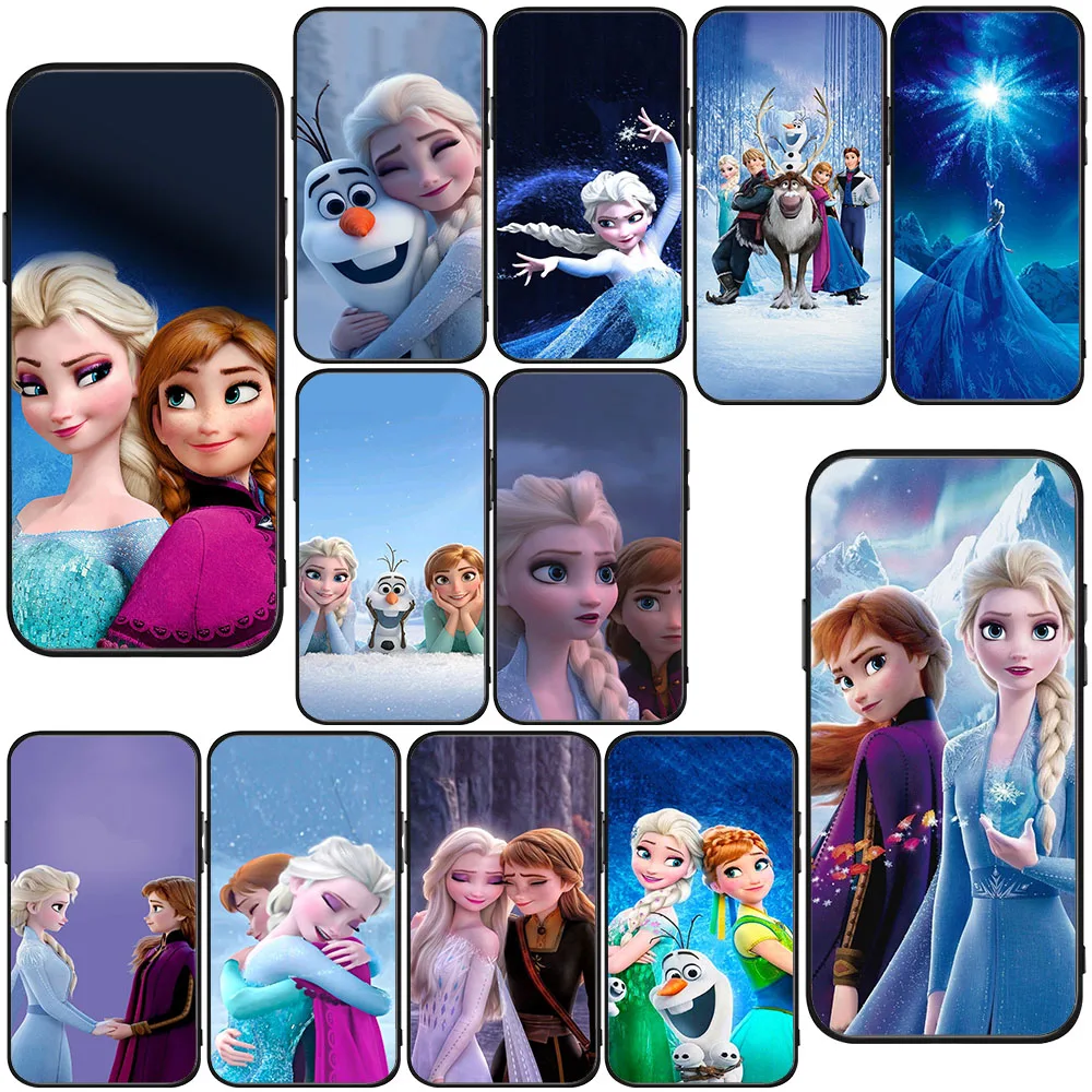 BK-10 Frozen Elsa funda blanda para Moto S50 X50 X30 G54 Edge 30 40 50 Lite Fusion NEO Ultra Power Editio Pro Plus - imagen 2