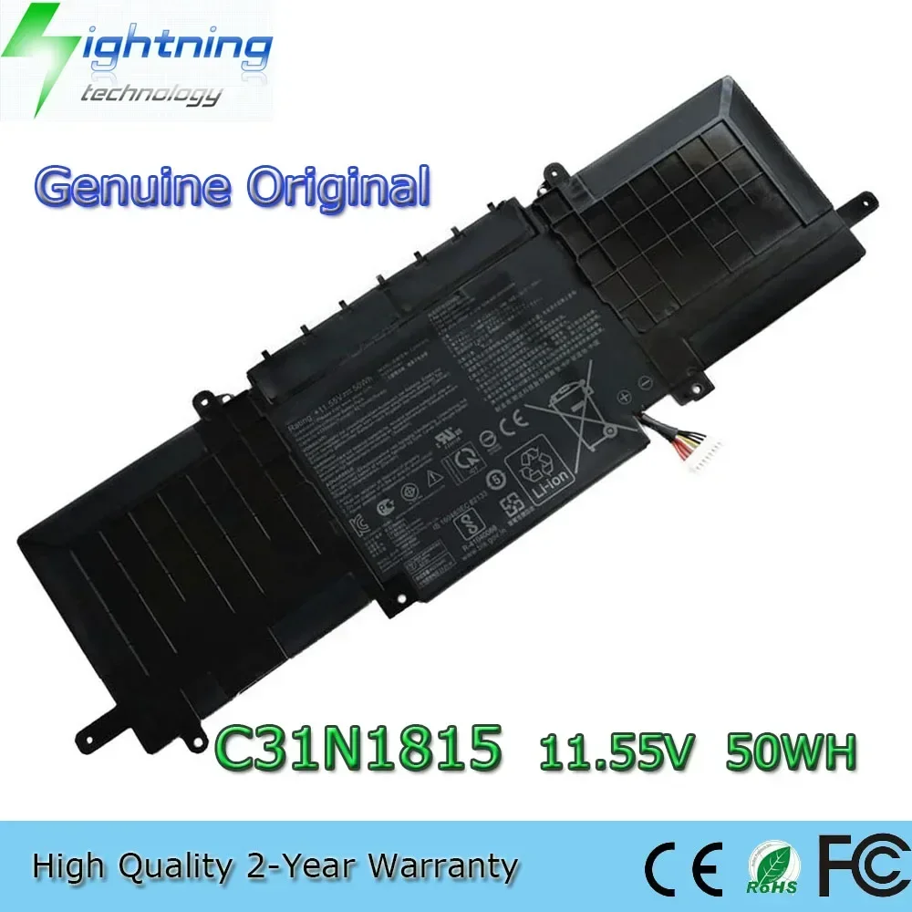 Nueva batería Original para ordenador portátil C31N1815 11,55 V 50Wh para Asus ZenBook 13 UX333FA UX333FN RX333FN BX333FN 3ICP5/70/81 etc.