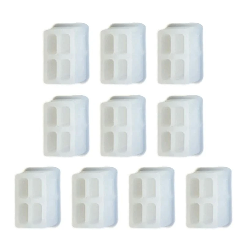 10 Uds. Tapones antipolvo RJ45, puerto concentrador Ethernet, tapa protectora antipolvo de fibra RJ45 SFP para interruptor de enrutador de ordenador, puerto hembra - imagen 5