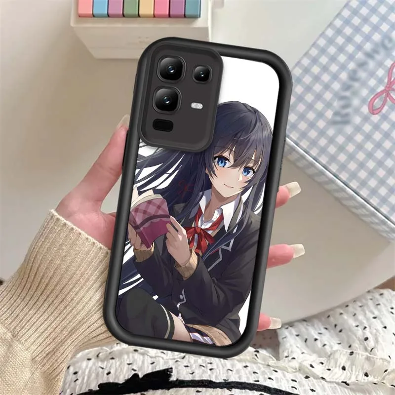 Yukino Yukinoshita para Infinix Note 12 G96 2023 30 40 50 40S 50X VIP Pro Plus 5G Eye Ladder funda de teléfono - imagen 2