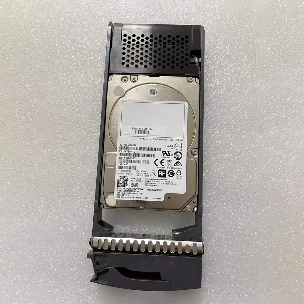 E-X4119A E-X4119B-R6 E2724 E2824 E2700 E2624 1,2 T 2,5 ''300G disco duro de servidor SAS para NetApp HDD 1,2 TB - imagen 3