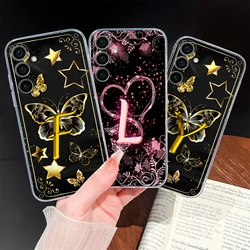 Funda transparente de TPU para Samsung Galaxy S25 Series con estrellas