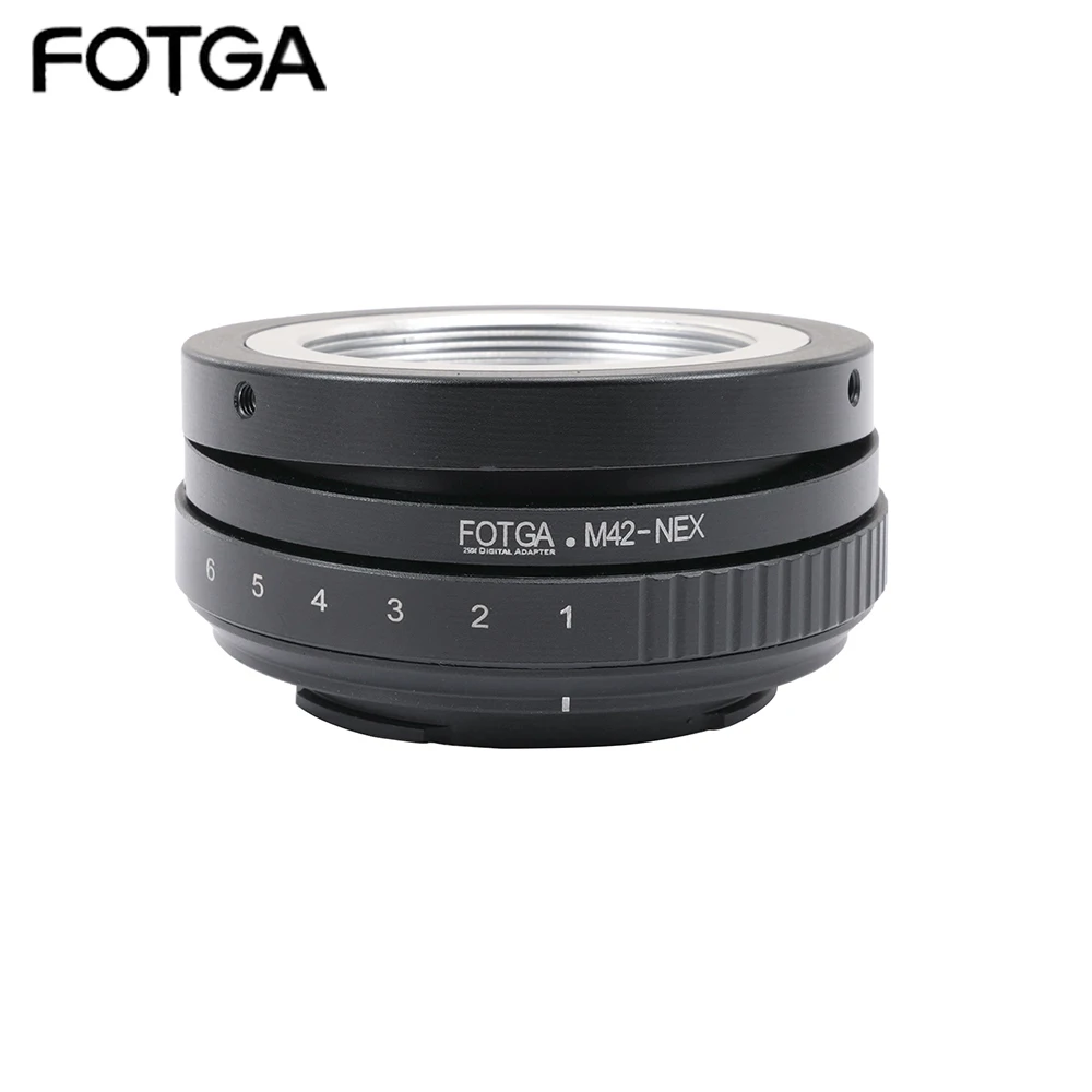Anillo adaptador FOTGA Tilt-shift de 360 grados para lente M42 a cámara Sony E NEX-3 3C 3N 5 F3 A6000 A5000 A3500 A3000 A7 A7R Dslr - imagen 3