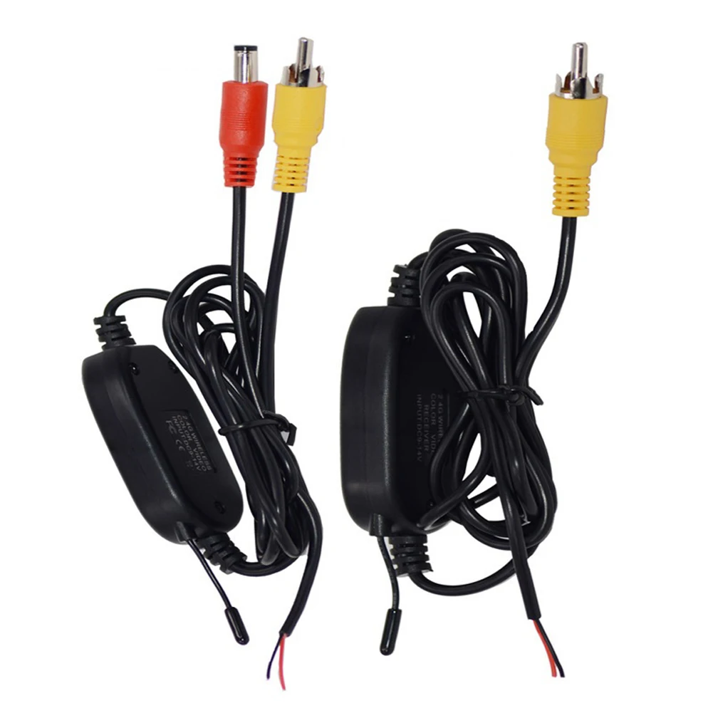 Adaptador de módulo inalámbrico de 12V, transmisor receptor de 2,4 Ghz para Monitor de coche, cámara de visión trasera inversa - imagen 2