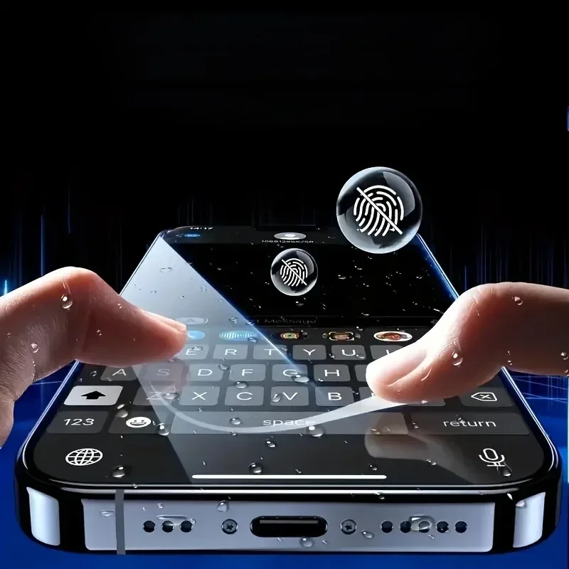 Protector de pantalla de privacidad de vidrio templado de cobertura completa, 4 Uds., para IPhone 17 16 15 Pro Max 16e 14 13 12 11 Pro Mini XR XS Max Glass - imagen 5