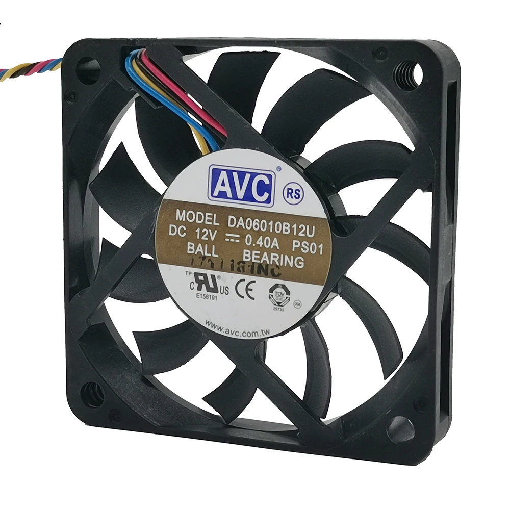 Ventilador 60mm AVC PWM Doble Rodamiento 12V – Refrigeración - imagen 3
