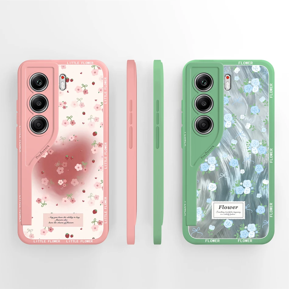 Para Tecno Camon 40 Pro 4G 5G Funda de teléfono elegante patrón de flores Funda de alta calidad para Tecno Camon40Pro Funda de cobertura completa - imagen 3