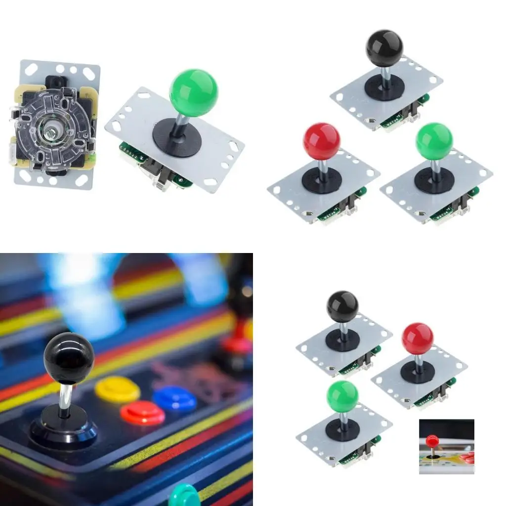 Joystick R53C con codificadores, placa codificadora fácil instalación con retardo 0, Joystick diseño compacto para