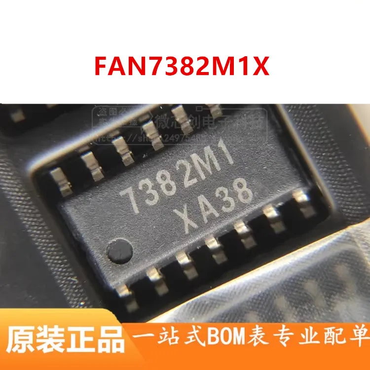 10adet Original genuino FAN7382M1X 7382M1 SOP14 chip IC chip controlador de puerta