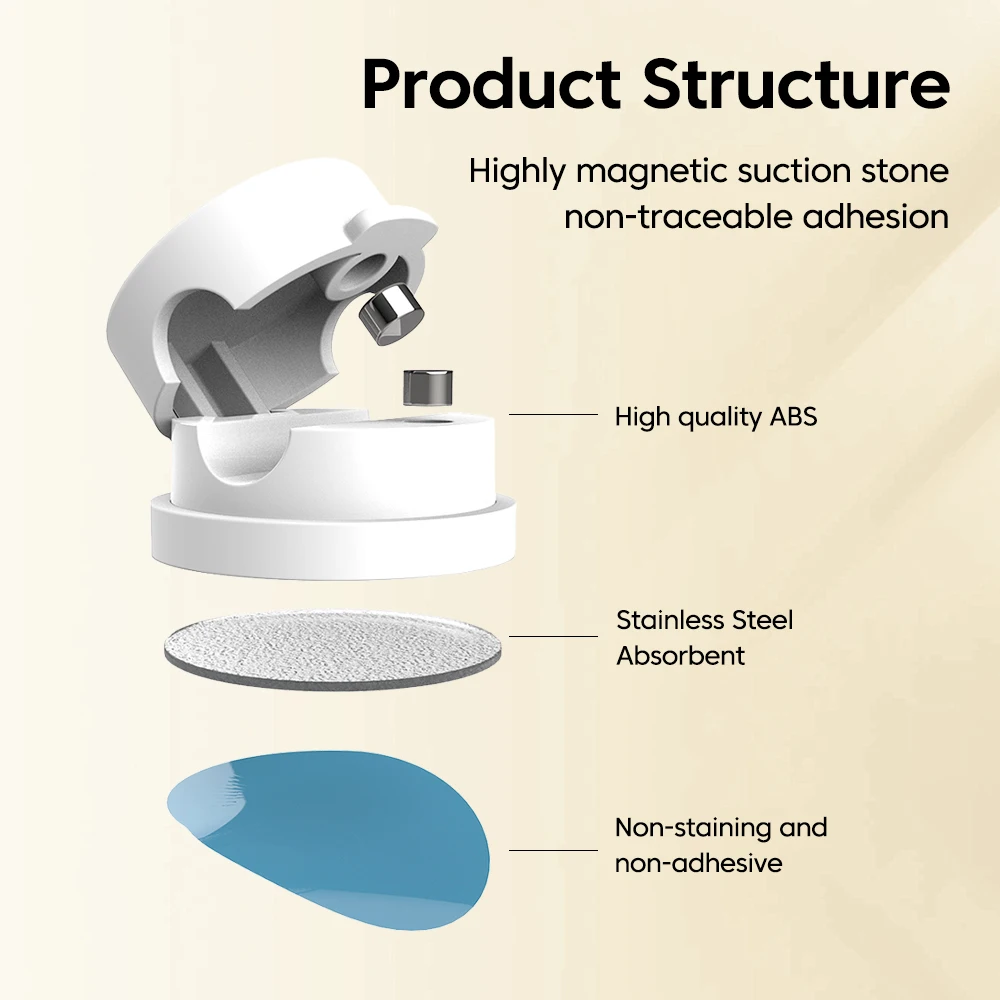 Clip de Cable magnético con rotación de 360 grados, soporte organizador de cables, gestión de cables adhesivos, enrollador de línea de carga USB para el hogar y la Oficina - imagen 4