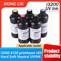 Tinta UV para Epson I3200 / 4720 – Blanda, Dura, Neutra y Barniz