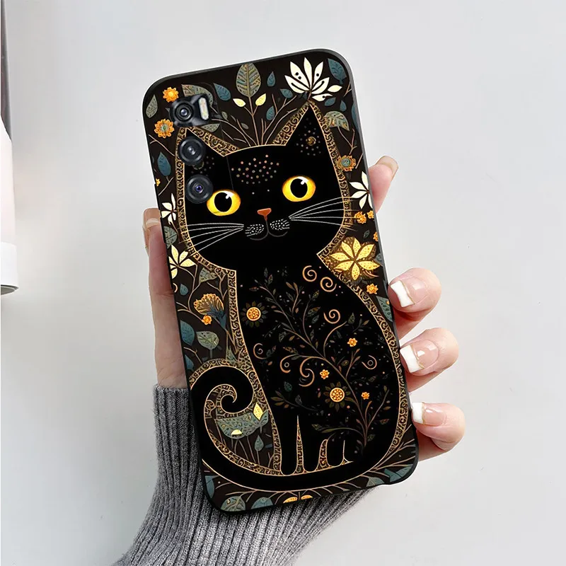 Para Coque Vivo V20 SE Funda bonita de silicona de dibujos animados Funda trasera de teléfono para Vivo V20 SE V2022 V2023 V20SE Fundas de parachoques suave Funda - imagen 3
