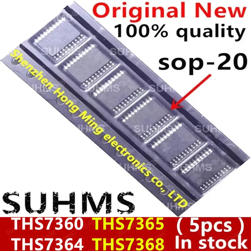 TI THS7360/7364/7365/7368 Amplificador de Alto Rendimiento - imagen 2