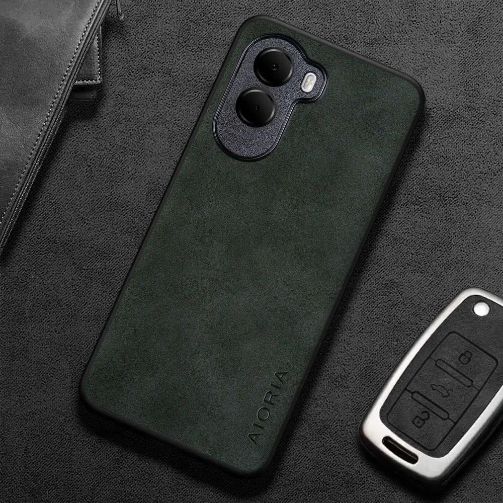 Para POCO M7 4G funda Capa moderna y elegante funda de teléfono de cuero PU Premium para POCO M7 Pro 5G coque funda - imagen 2