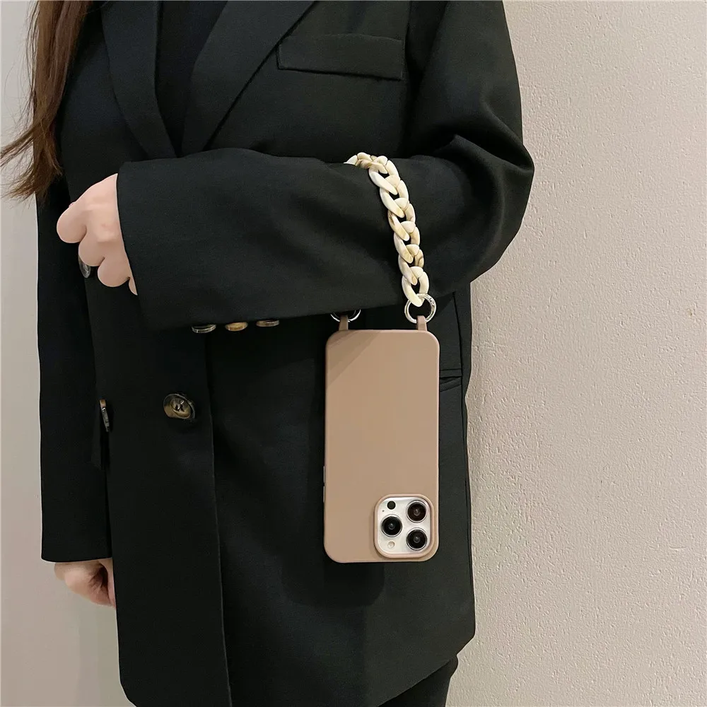 Funda de teléfono con cadena de mármol para Samsung Galaxy A53 5G Samsung A13 A 33 53 A73 A12 A32 A52S A51 - imagen 4