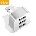 884-3USB Silver